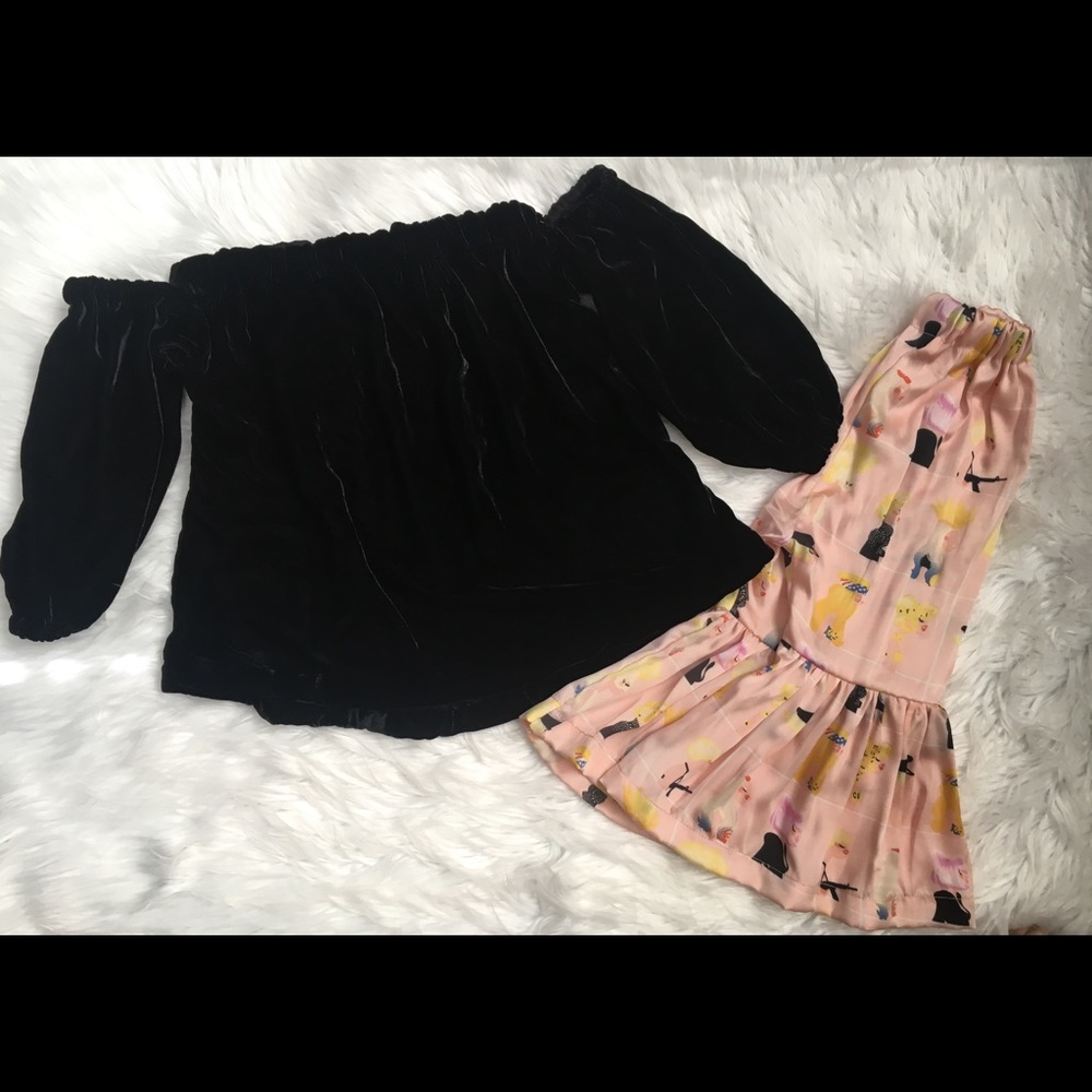 Handmade two piece out fit